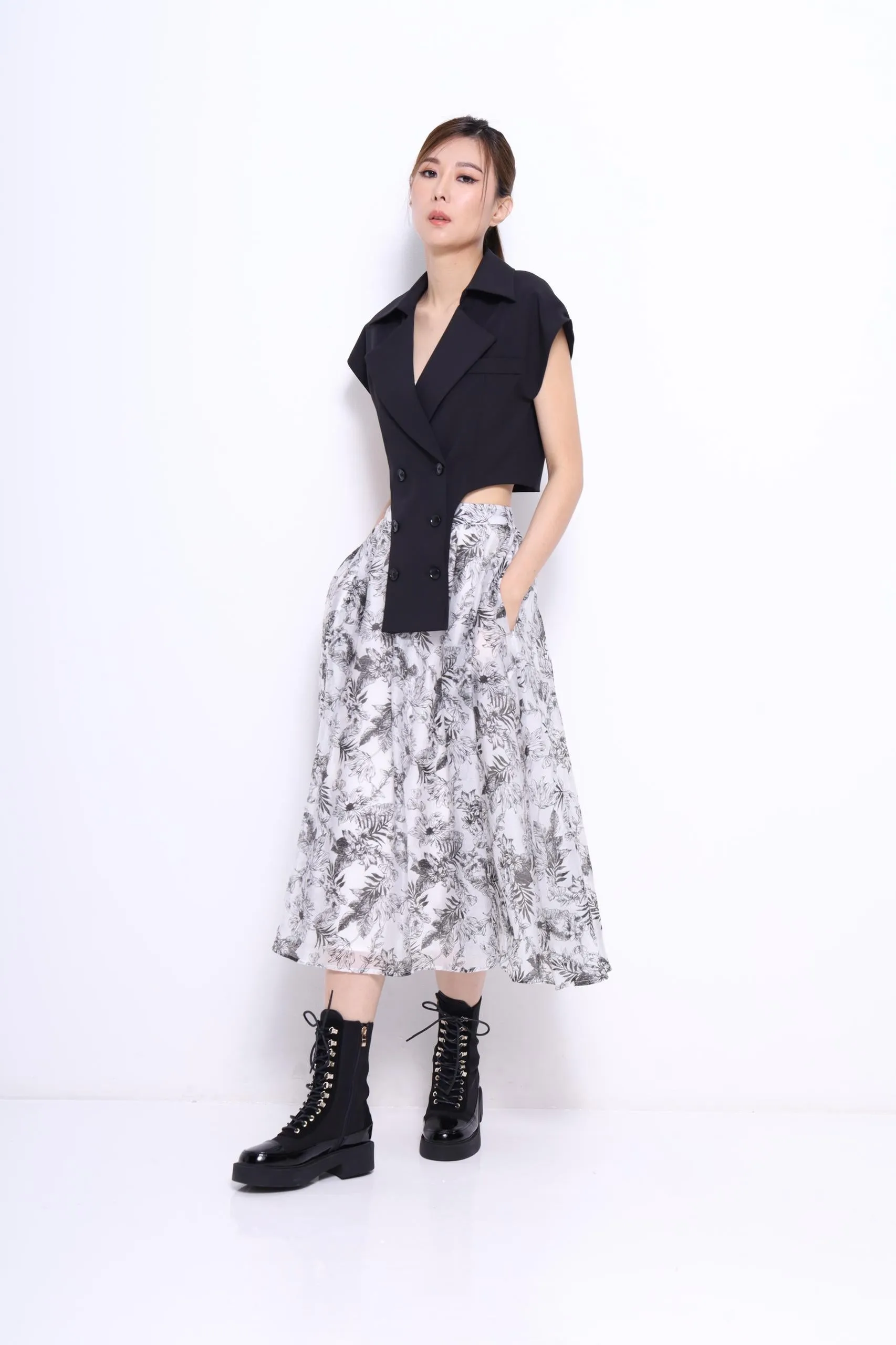 Opal A-line Midaxi SKirt