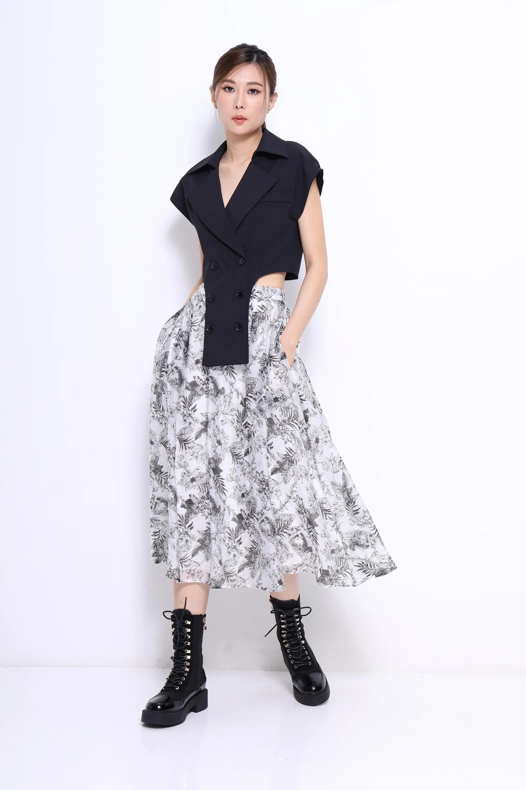 Opal A-line Midaxi SKirt