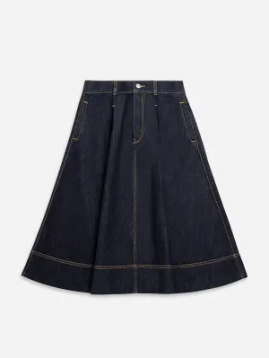 Rinse Wash A-Line Skirt