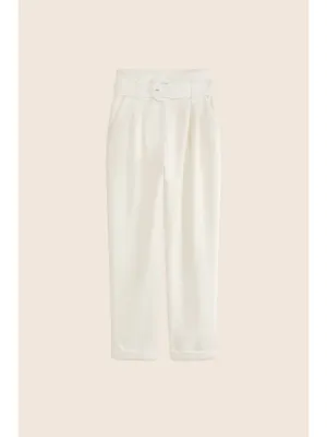 Suncoo Jumbo Trousers - White