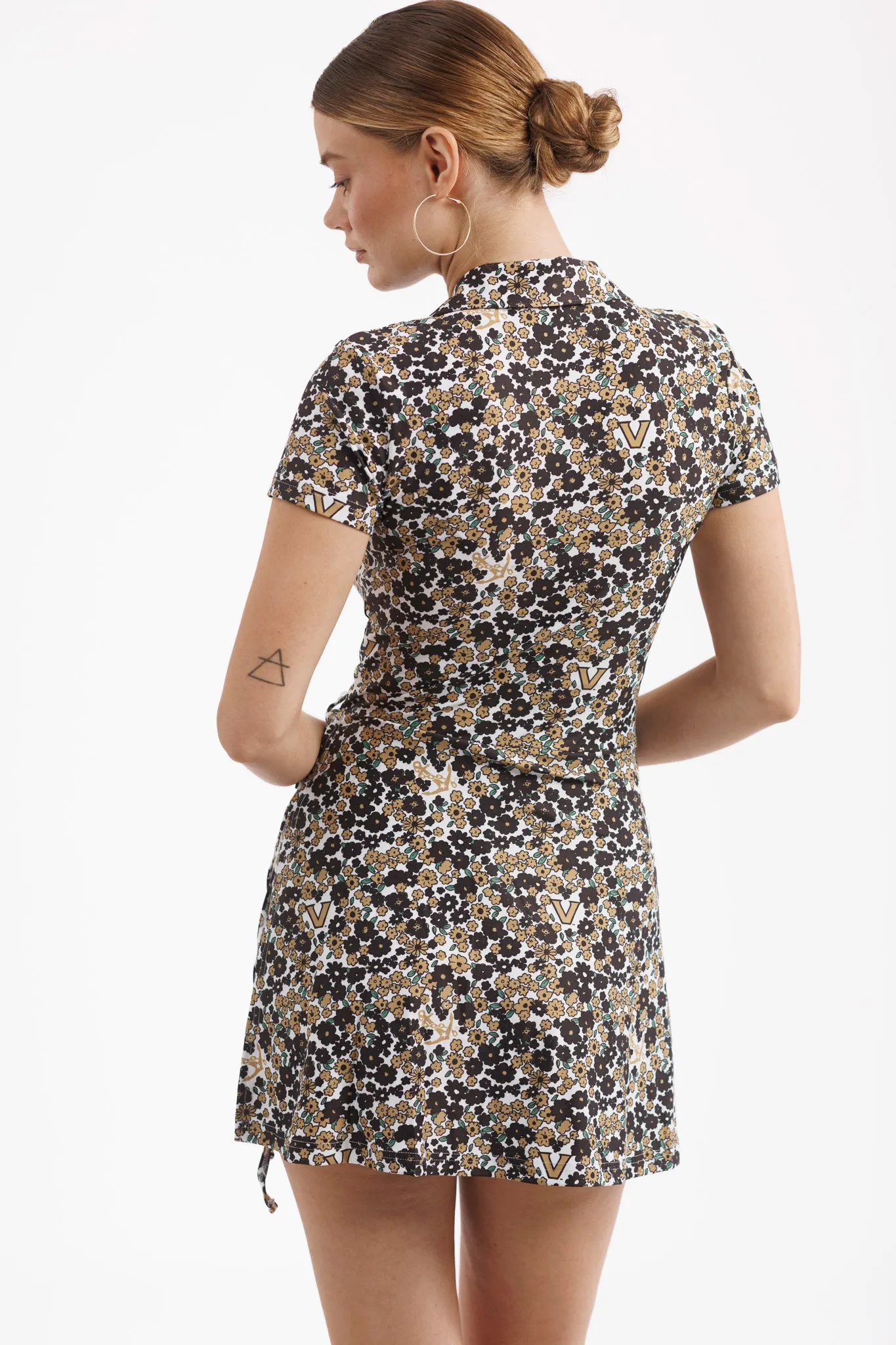 Tailgate Collection Ivy Dress - Vanderbilt Flora