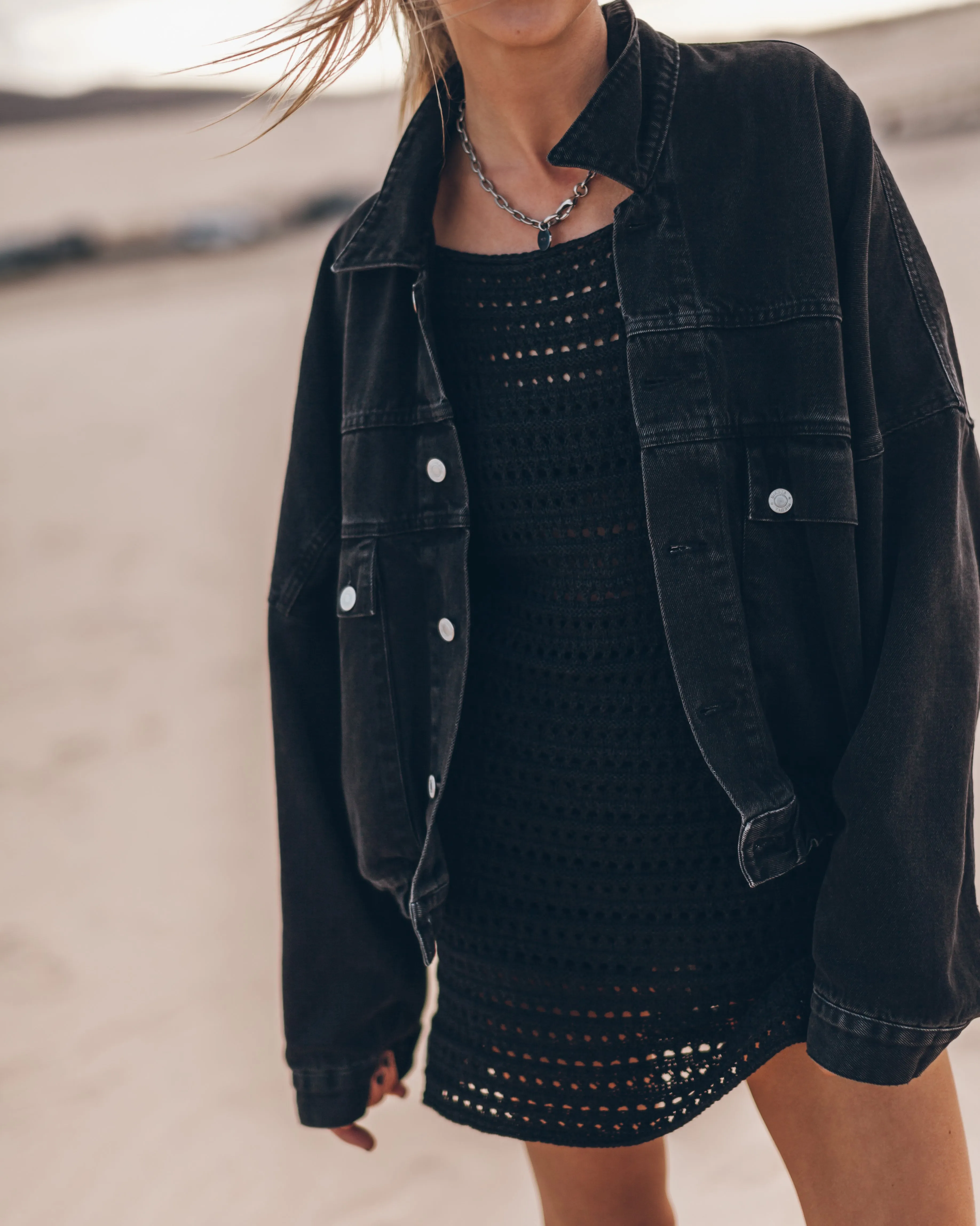 The Black Denim Jacket