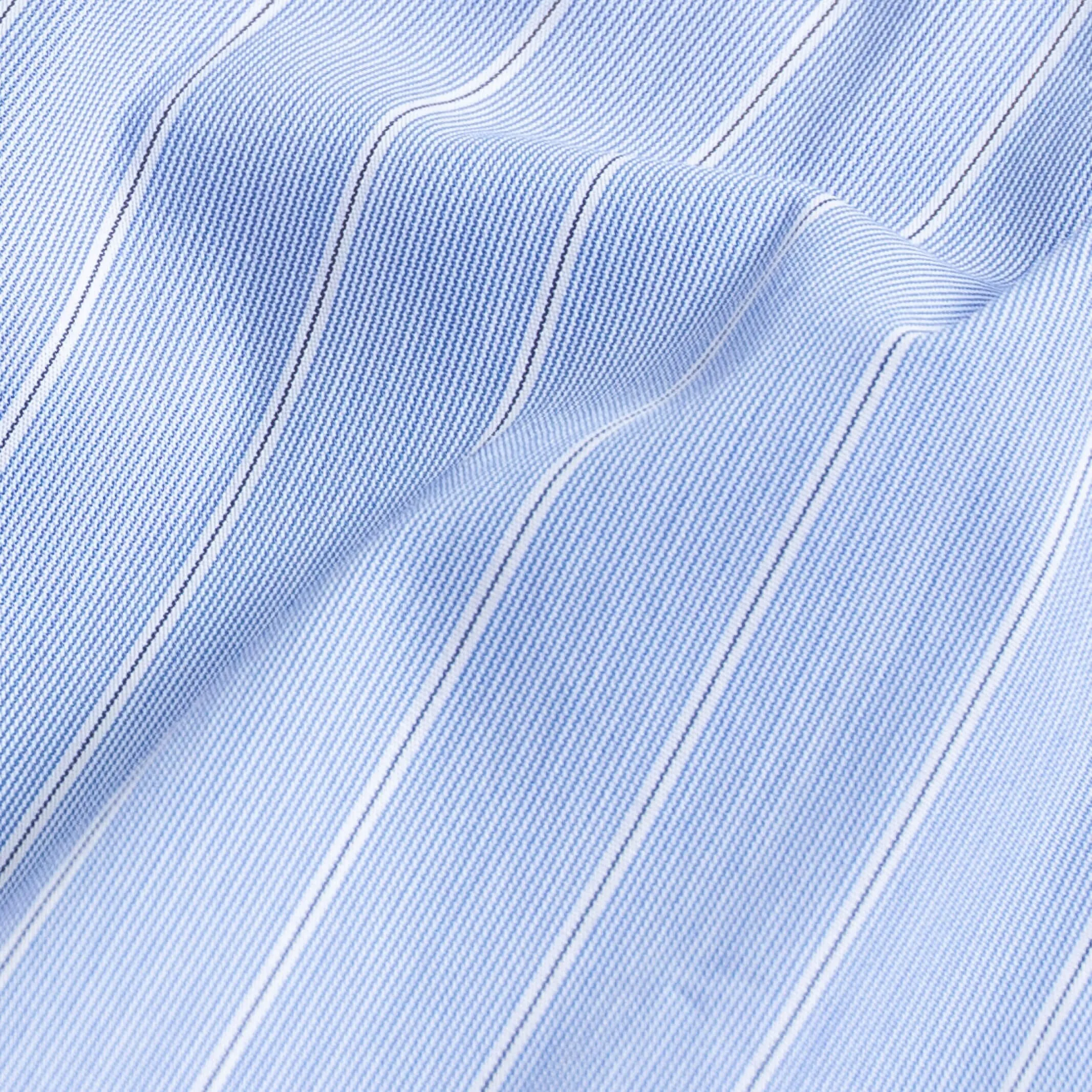 The Blue Langdon Stripe Custom Shirt