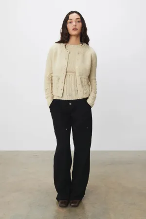 The Gabrielle Cardigan Knit, Buttercup