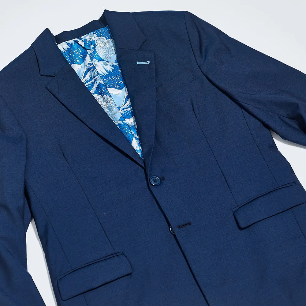 The Georgie Navy Suit Blazer