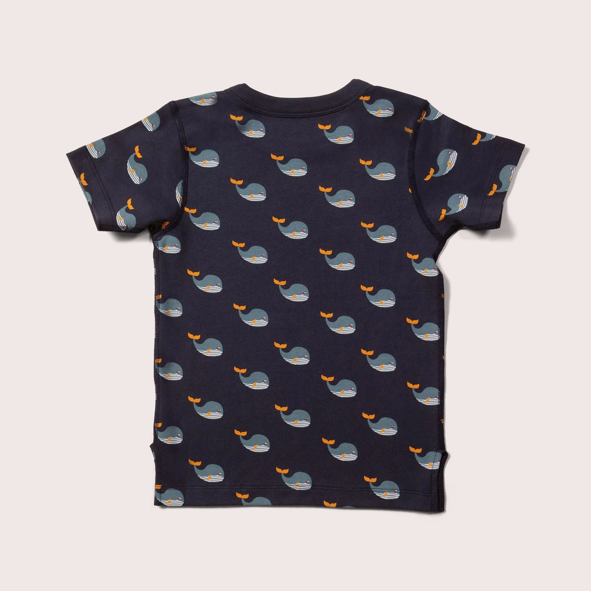 Whale Song Easy Feeding Adaptive Short Sleeve T-shirt